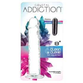 Crystal Addiction Straight Dong 8"