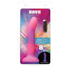 Addiction Rave Dong-Pink Purple 8"