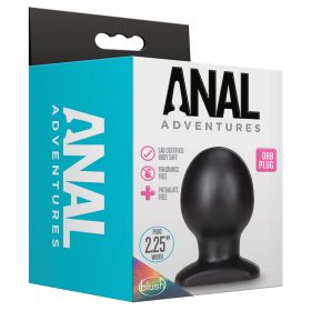 Anal Adventures Orb Plug Black