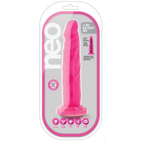 Neo Dual Density Cock-Neon Pink 7.5"