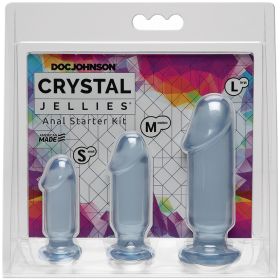 Crystal Jellies Anal Starter Kit-Grey