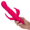 Jack Rabbit Signature Heated Silicone Triple  Fantasy Rabbit