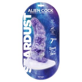 Stardust Alien Cock Silicone Textured Dildo 7"