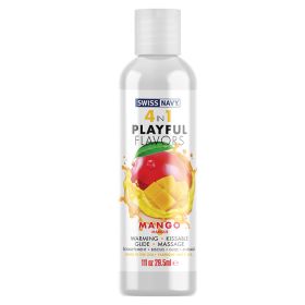 Swiss Navy 4 In 1 Playful Flavors-Mango 1oz