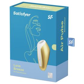 Satisfyer Love Breeze Air Pulse Stimulator-Yellow