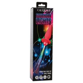 Southern Lights Vibrating Light Up Anal Probe-Pink