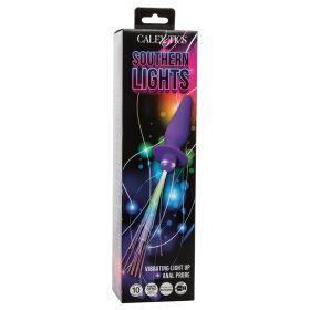 Southern Lights Vibrating Light Up Anal Probe-Purple