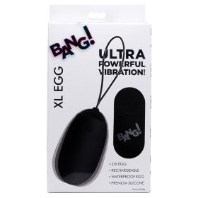 Bang! XL Vibrating Egg-Black