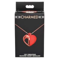 Charmed Vibrating Silicone Heart Necklace Charmed Vibrating Silicone Heart Necklace