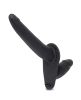 Silicone Strap on Harness Dildo With Internal  Penetration