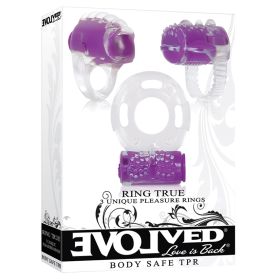 Evolved Ring True Unique Pleasure Rings