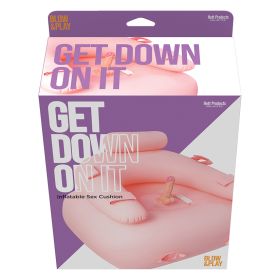 Get Down On It Inflatable Cushion with Wire Controller Dildo