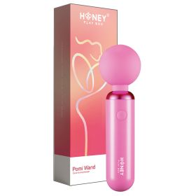 Honey Play Box Pomi Wand Clit Tease Vibrating Wand-Pink