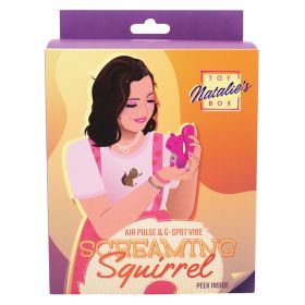 Natalies Toy Box Screaming Squirrel Air Pulse & G-Spot Vibrator