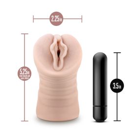 Enlust (Option: Destini  Vibrating Stroker  Beige)