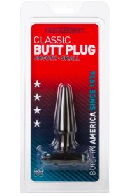 Classic Butt Plug Smooth (Option: Small  Black)