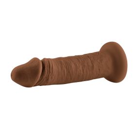 6 Inch Girthy Vibrating Dong (Option: Dark)