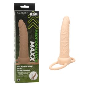 Performance Maxx Rechargeable Dual Penetrator (Option: Ivory)