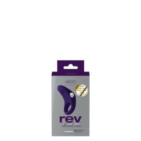 Rev Rechargeable Vibrating C (Option: Ring  Purple)