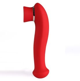 Destiny 15 (Option: Function Rechargeable Vibrating  Suction Wand  Cherry Red)