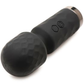 10x Mini Silicone Wand (Option: Black)