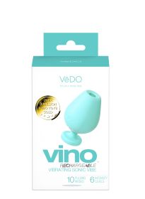 Vino Rechargeable Vibrating Sonic Vibe (Option: Turquoise)